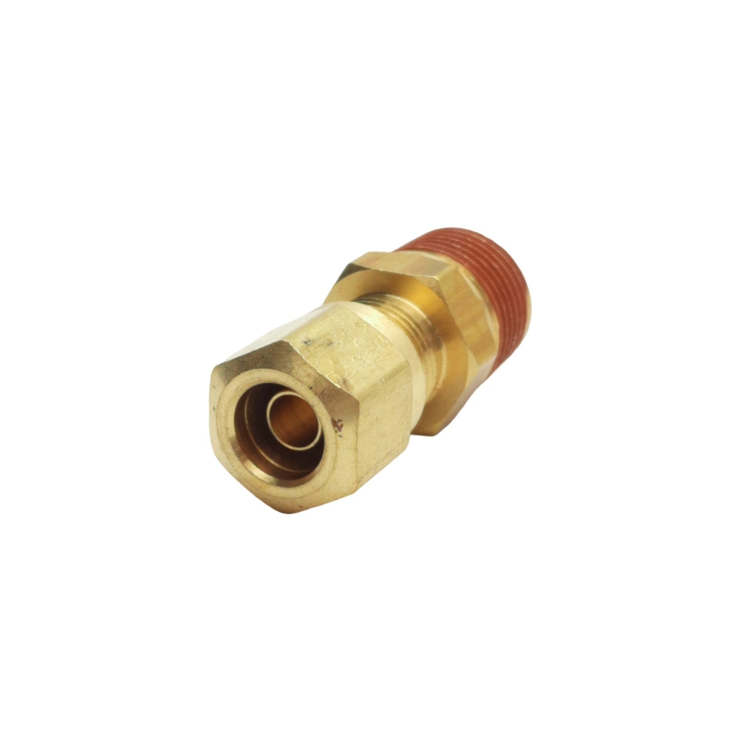 New Lot of 15 Midland 38078 Air Brake Adapter, ø3/8" Tube OD, 3/8" Male NPTF, 150psi