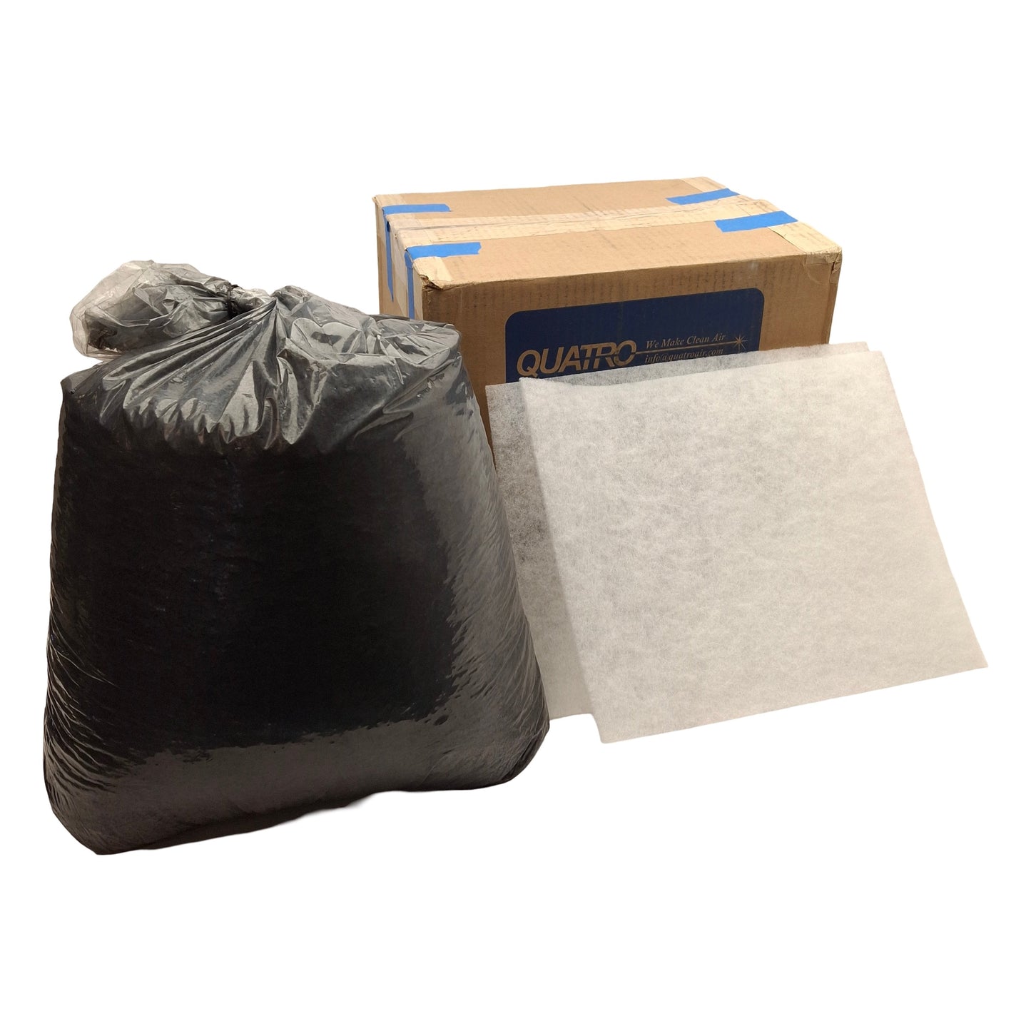 New Quatro AG119 Carbon Media Refill & Pads For AG097 Filter Module, 28.6lbs