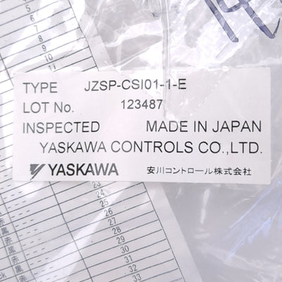 New Yaskawa JZSP-CSI01-1-E Servo Cable for Sigma 5, 40-Pin CN1 to Flying Leads, 1m