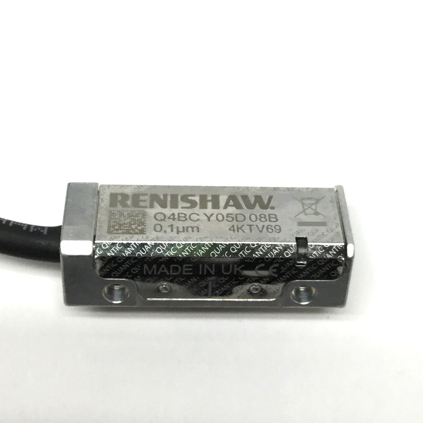 Used Renishaw Q4BCY05D08B Quantic Readhead for Linear Encoders, 0.1µm, 8MHz, DB15