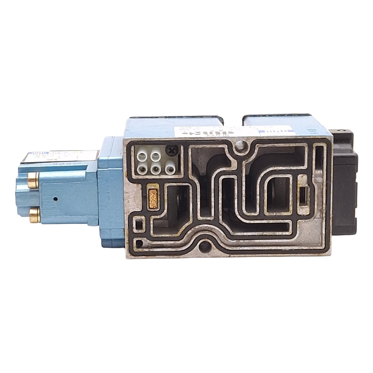 Used MAC 82A-AC-000-TM-DDAP-1DA Solenoid Valve, 4-Port 2-Way, 25-150PSI, 24VDC Coil
