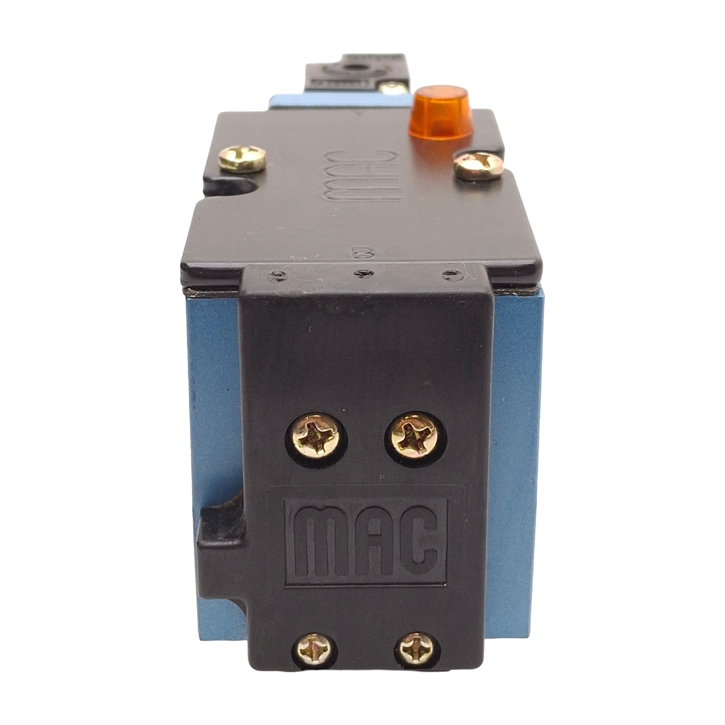 Used MAC 82A-AC-000-TM-DDAP-1DA Solenoid Valve, 4-Port 2-Way, 25-150PSI, 24VDC Coil