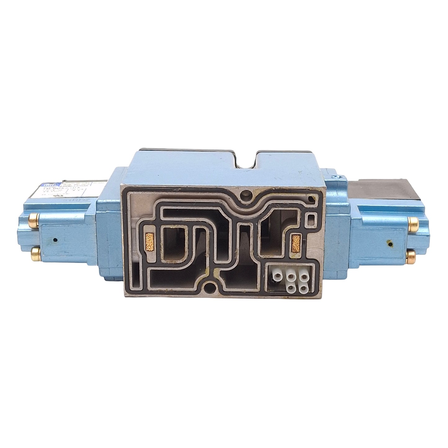 Used MAC 82A-EC-000-TM-DDAP-1DA Solenoid Valve 3-Pos Closed Center 150PSI 24VDC Coil