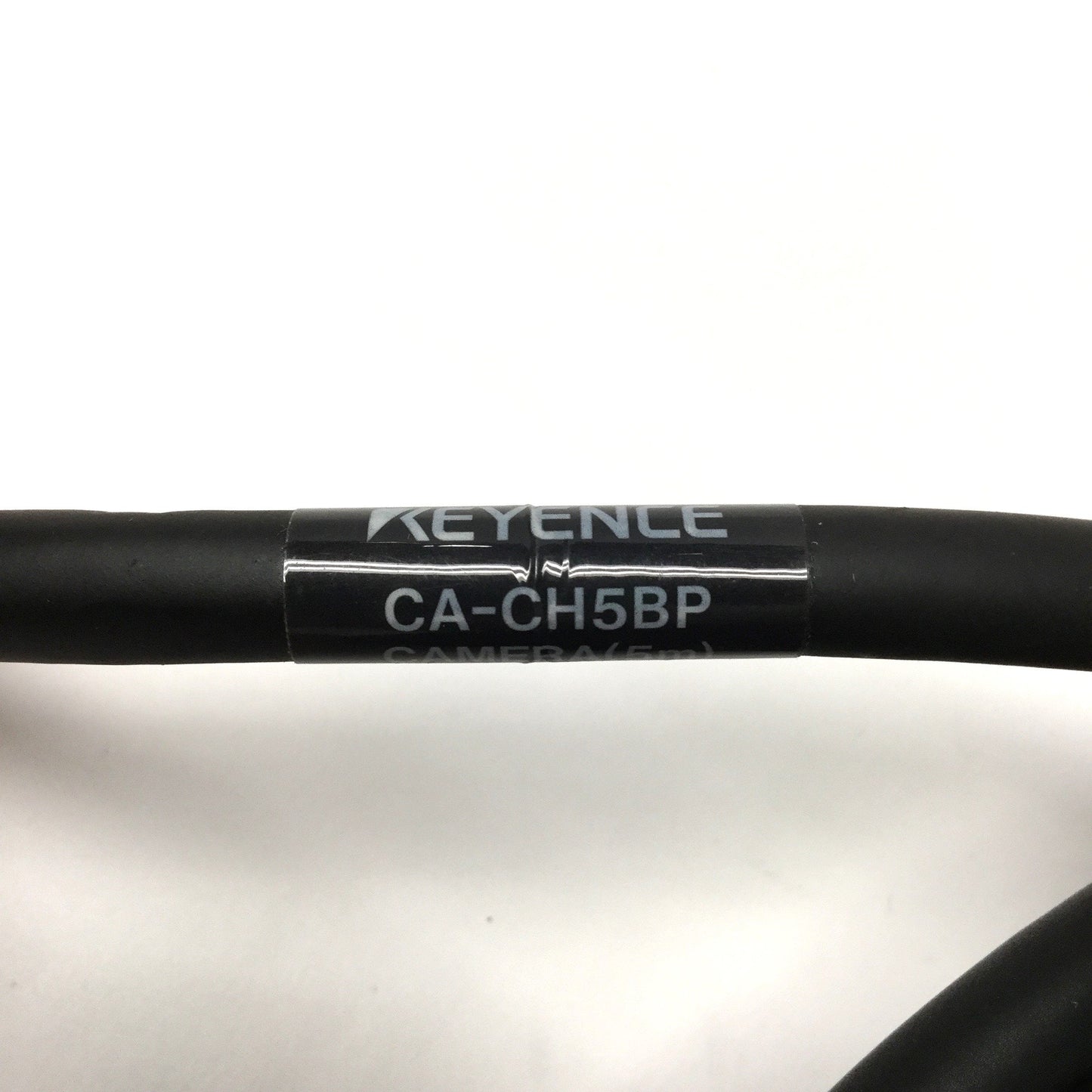 Used Keyence CA-CH5BP CV-X Vision System High-Flex High-Speed Camera Cable, 5m Long