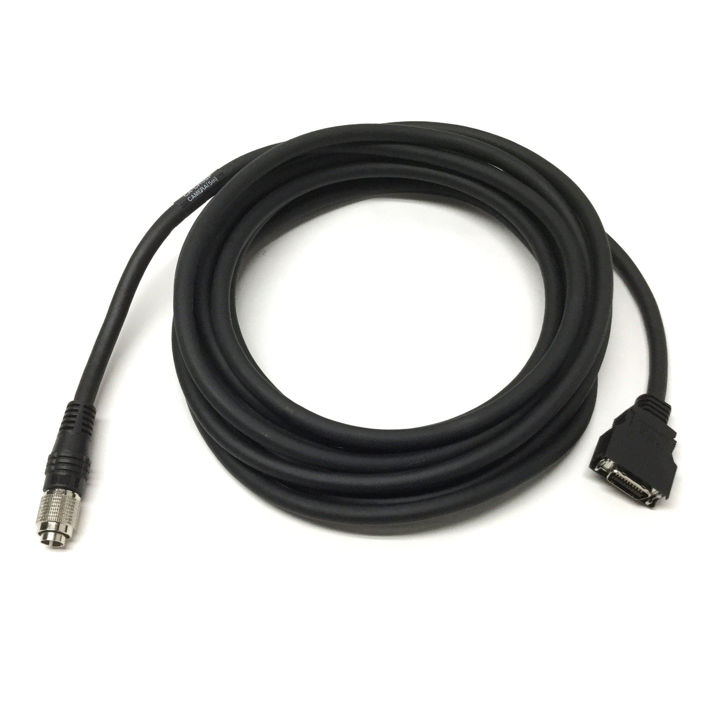 Used Keyence CA-CH5BP CV-X Vision System High-Flex High-Speed Camera Cable, 5m Long