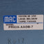 Used MAC PR82A-AADB-7 Pressure Regulator Block, 120PSI Supply, 0-80PSI Set, Cv=1.08