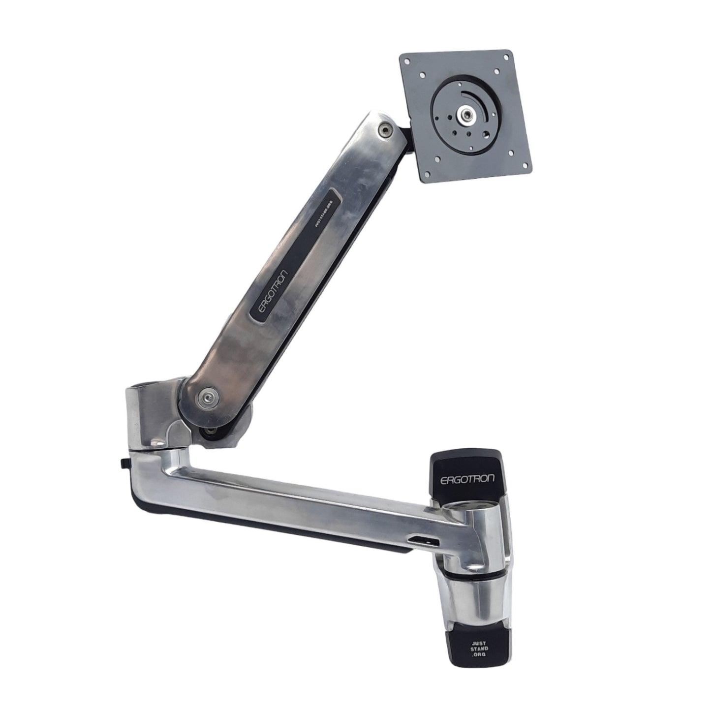 Used Ergotron 45-353-026 Monitor Arm, Wall Mount, 42in Screen Size, VESA MIS-D