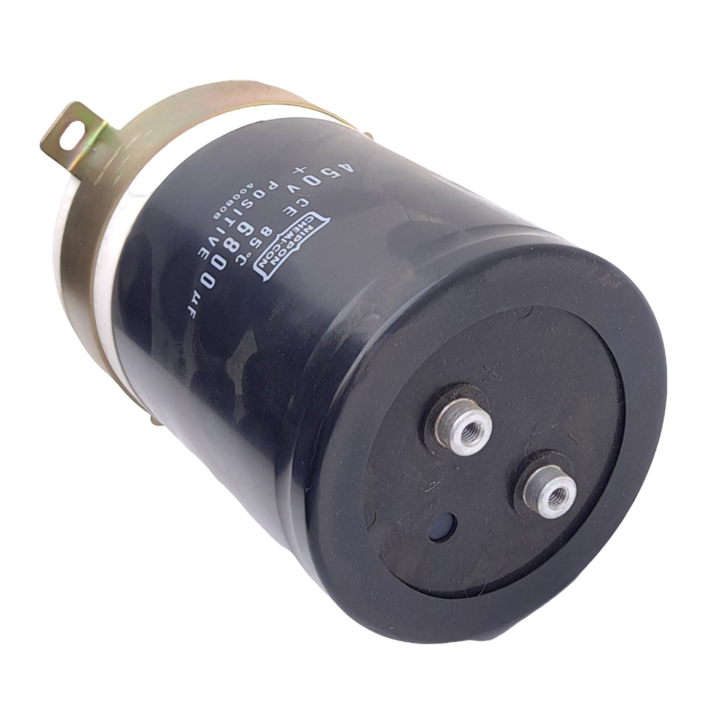 Used Nippon Chemi-Con 40G808 Electrolytic Capacitor, 6800µF, 450V, ø90mm x 140mm