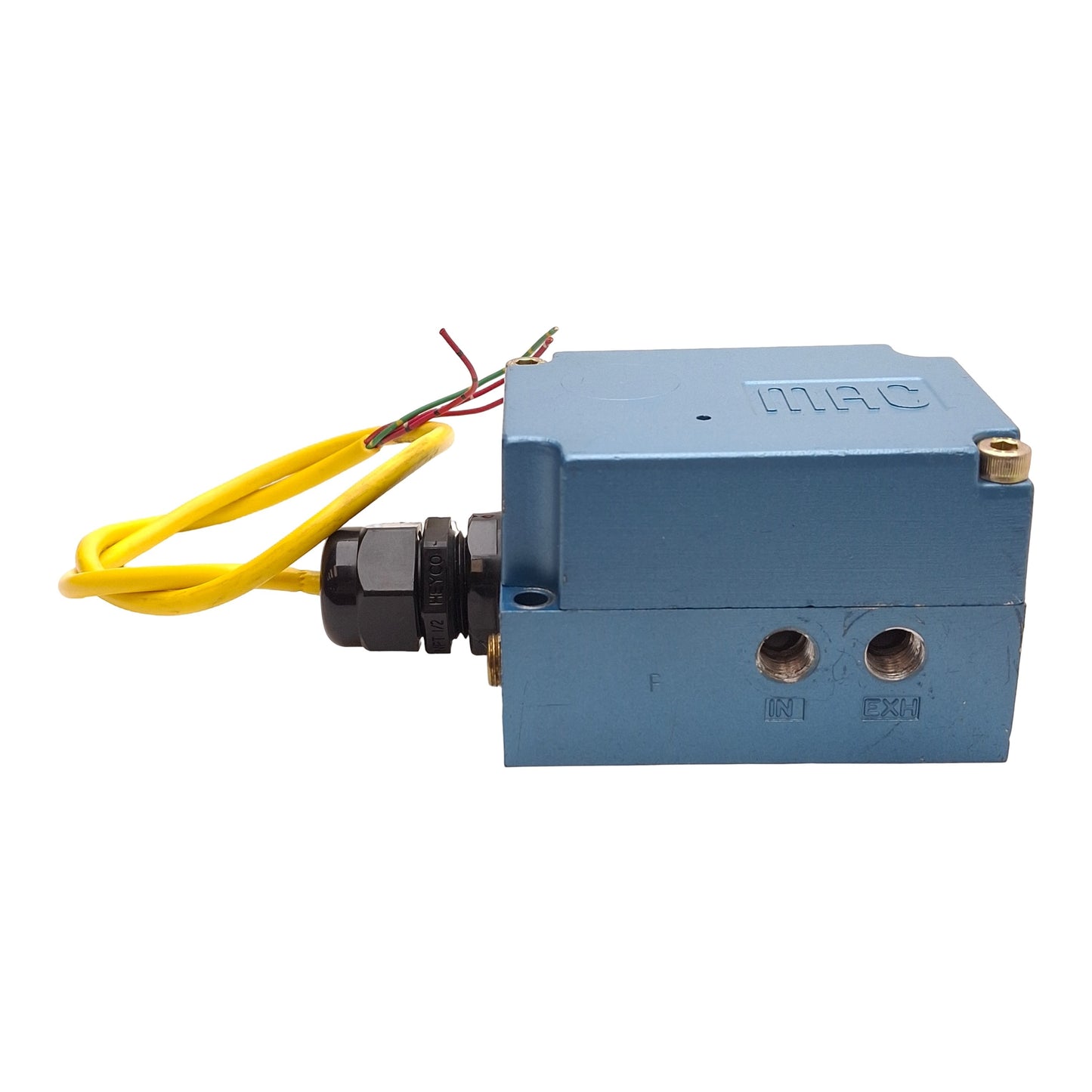 Used MAC PPC5C-ABA-AGAA-BAA-HB Proportional Pressure Controller 100PSI 1/8NPTF 24VDC