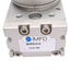 Used Bimba MHRQ10-A Pneumatic Rotary Actuator w/ Shock Absorber, 190°, M5x0.8, 1.0MPa