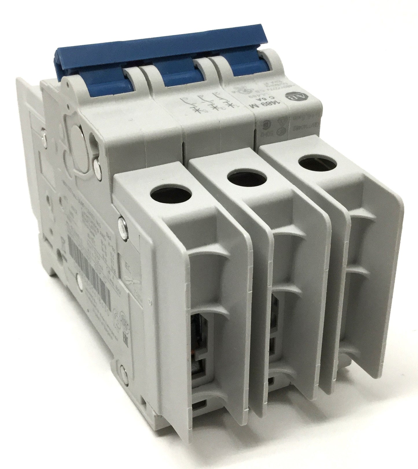 Used Allen Bradley 1489-M3C060 Circuit Breaker, 3-Pole, C-Curve, 6A 480Y/277VAC