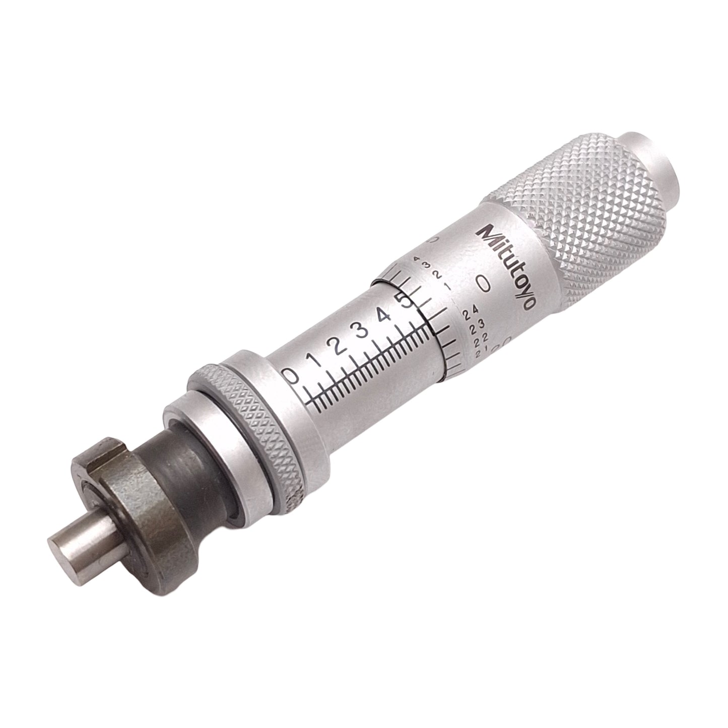 Used Mitutoyo 148-122 Micrometer Head, 0.5in Range, 0.001in Graduation, ±0.0001in