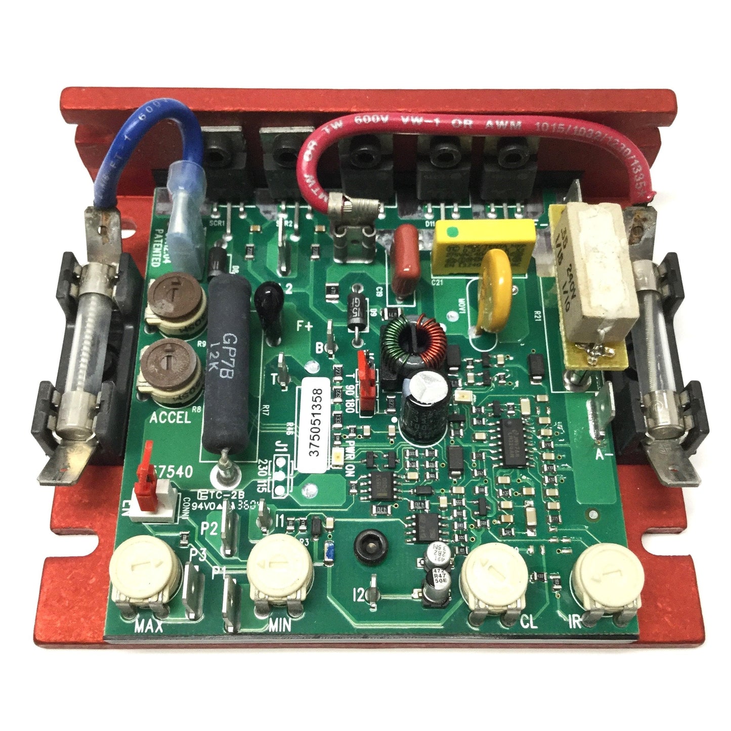 Used KB Electronics KBMM-225 (9450C) DC Motor Speed Control 230VAC In, 0-180VDC Out