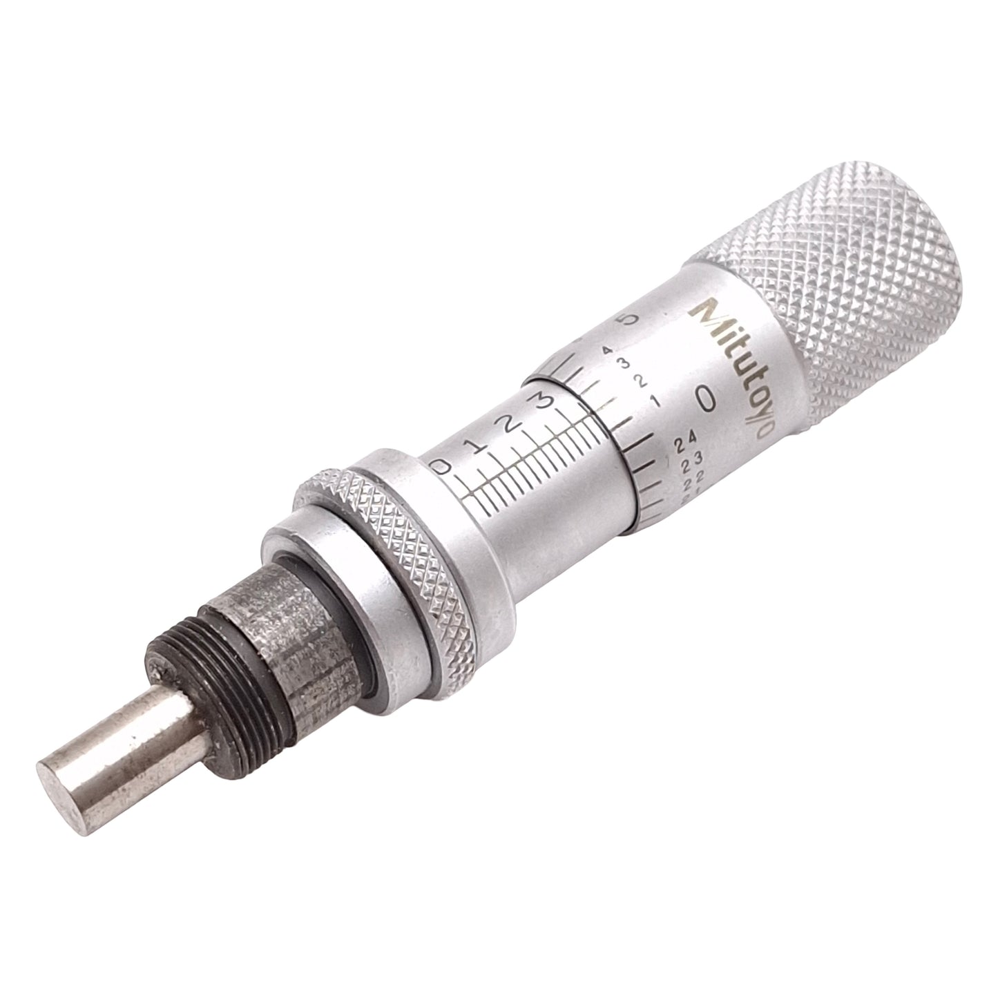 Used Mitutoyo 148-122 Micrometer Head, 0.5" Range, 0.001" Graduation, ±0.0001