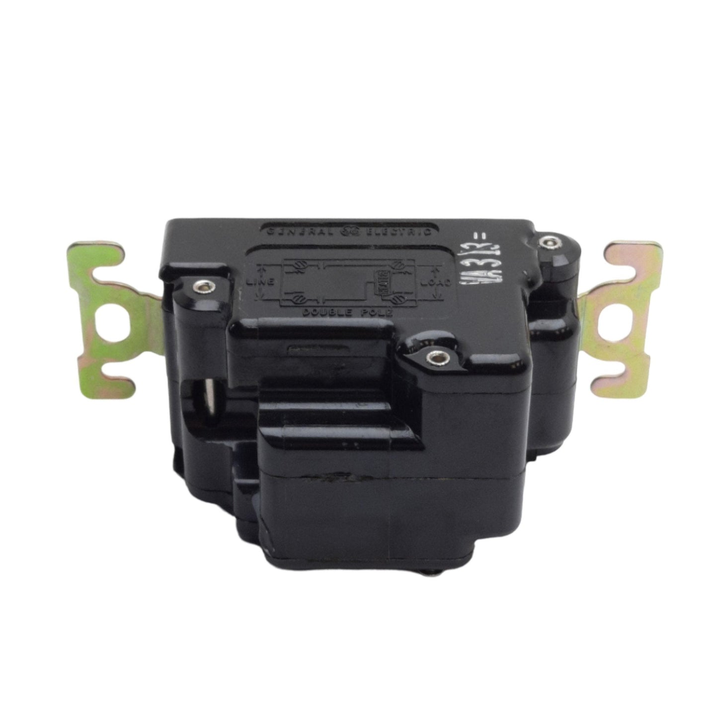 Used General Electric CR101Y Manual Motor Starter Switch, 2-Pos, 230V AC/DC 16A