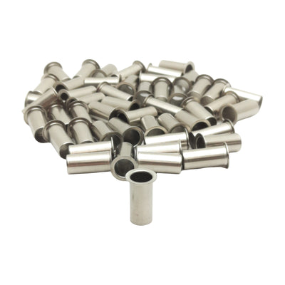 New Lot of 50 Midland 38037 Stainless Steel Insert, ø1/2in Tube OD, 150psi