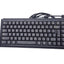 Used Cherry G84-4420LUBEU-2 UltraSlim Mechanical Keyboard w/ Trackball, 75%, Tactile