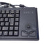 Used Cherry G84-4420LUBEU-2 UltraSlim Mechanical Keyboard w/ Trackball, 75%, Tactile