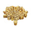 New Lot of 54 Midland 28202 Brass Cored Hex Head Plug, 1/4in Male NPTF, 1200psi