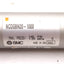 Used SMC NCDGBN20-1000 Pneumatic Cylinder ø3/4in Bore, 10in Stroke, 145PSI, 1/8in NPT
