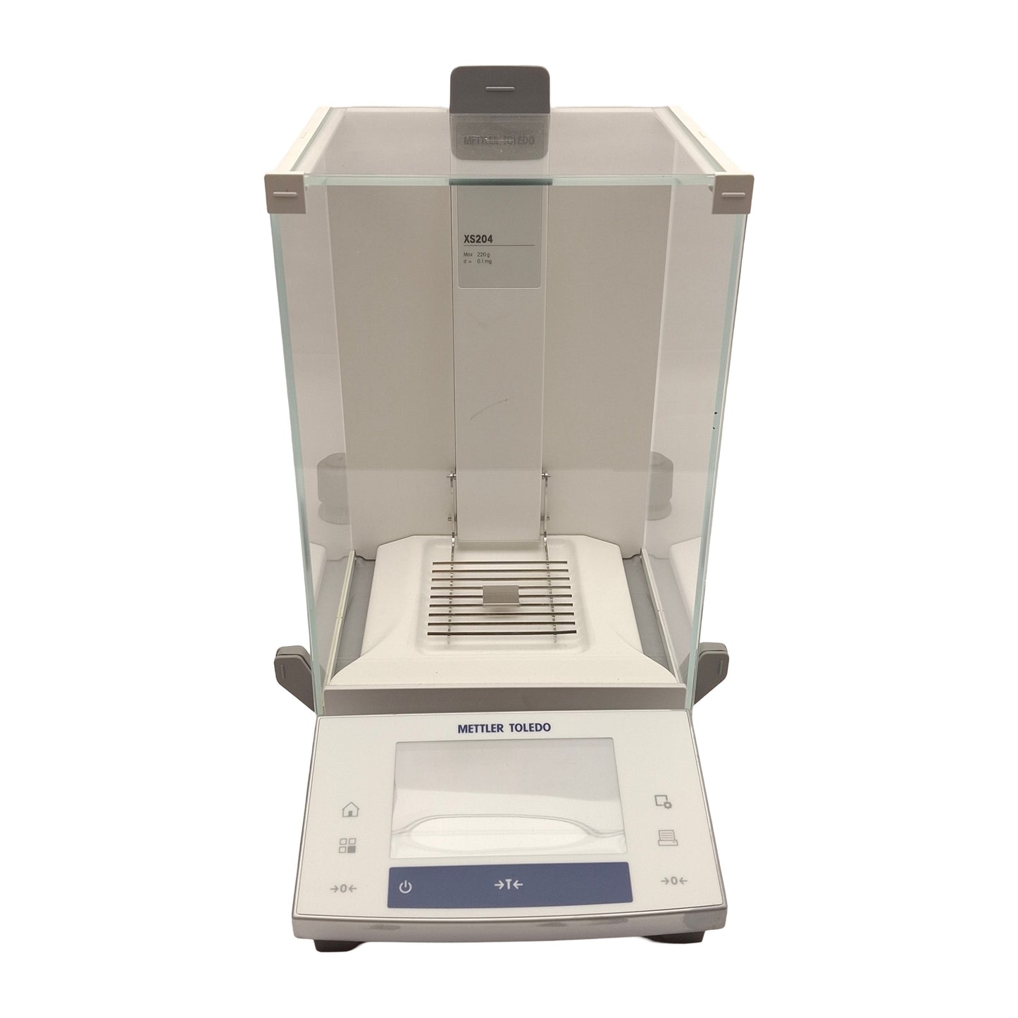 Used Mettler Toledo XS204 Analytical Balance Scale, 220g Capacity, 0.1mg Readabilty