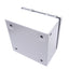 New Rittal JB 8018098 Carbon Steel Junction Box Enclosure, 6x6x4in, 1.5mm Walls