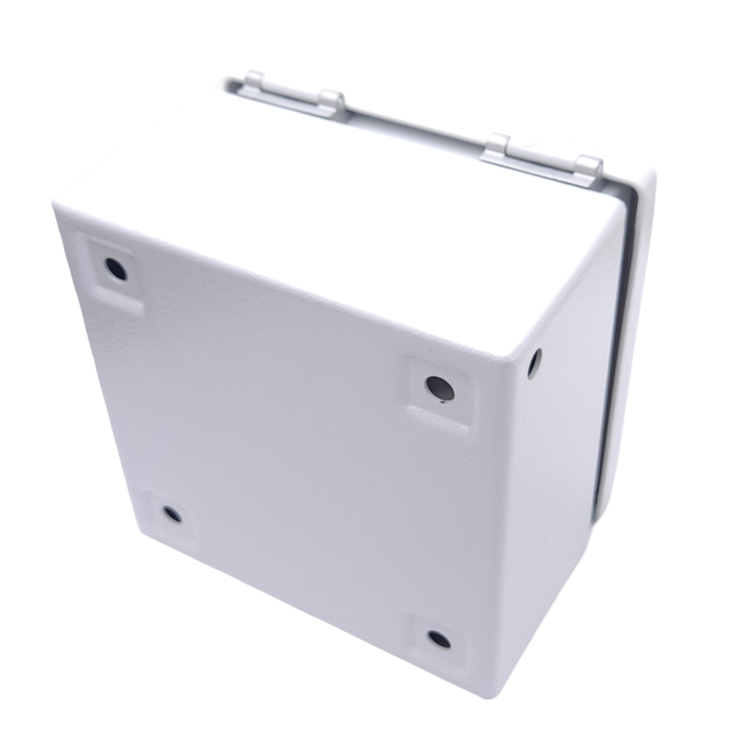 New Rittal JB 8018098 Carbon Steel Junction Box Enclosure, 6x6x4in, 1.5mm Walls