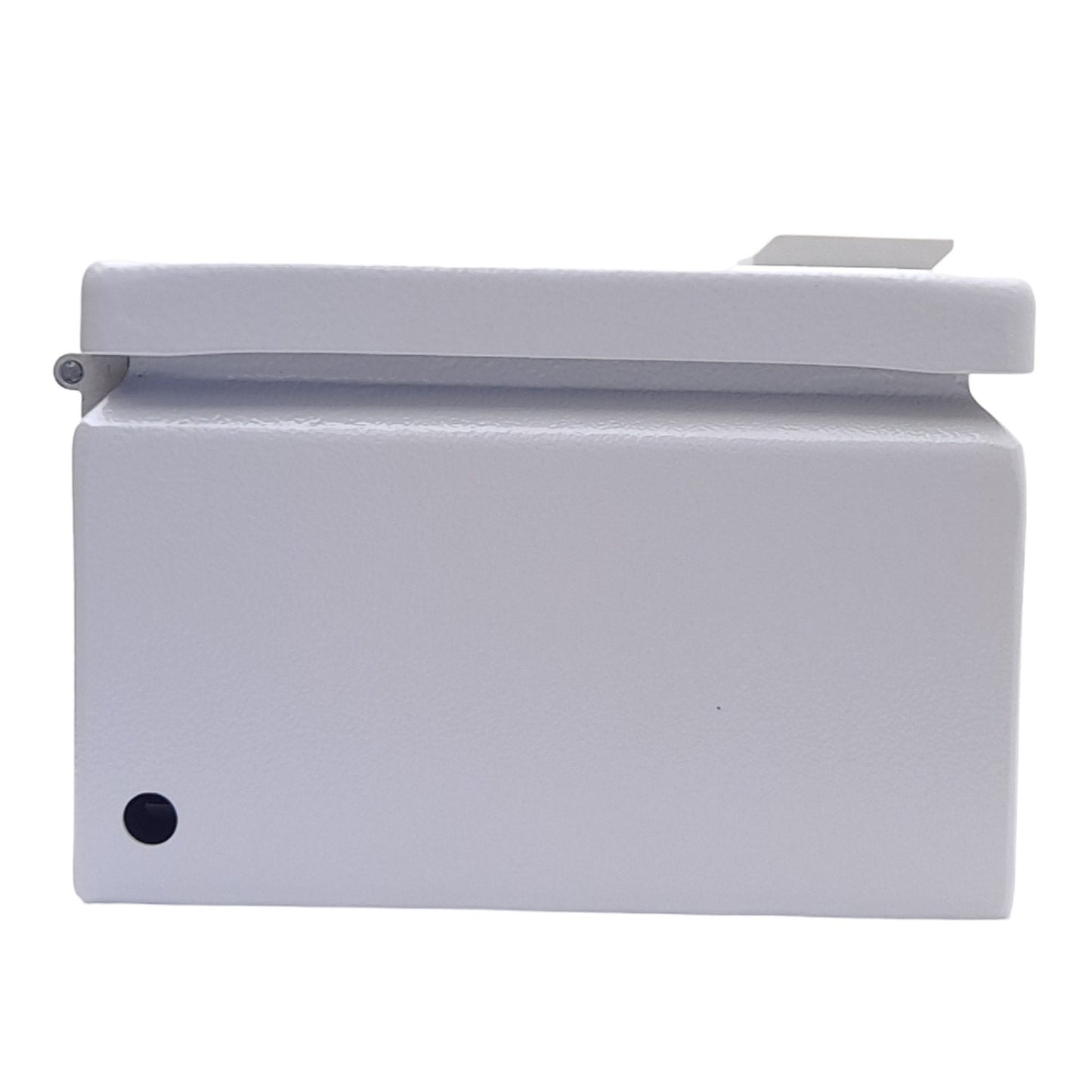 New Rittal JB 8018098 Carbon Steel Junction Box Enclosure, 6x6x4in, 1.5mm Walls