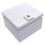 New Rittal JB 8018098 Carbon Steel Junction Box Enclosure, 6x6x4in, 1.5mm Walls