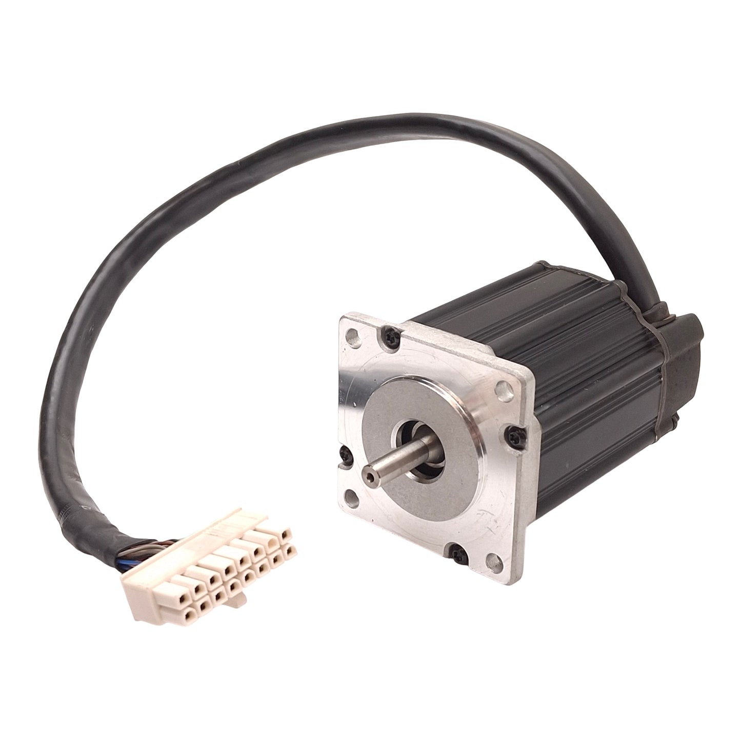 Used Teknic M-2321G-QN-16D Servo Motor, 6.7V/krpm 10A, 6000rpm, 78.6oz-in, NEMA 23