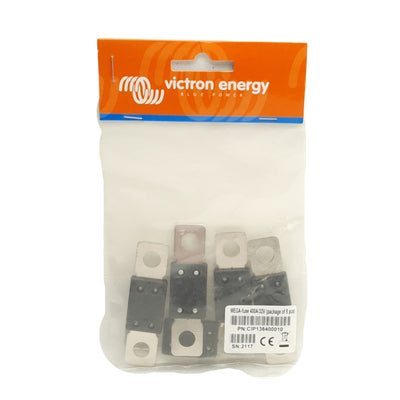 New Victron CIP136400010 Mega Fuse Bolt on Fuses, Pack Of 5, 400A 32V, ø8.7mm Mount