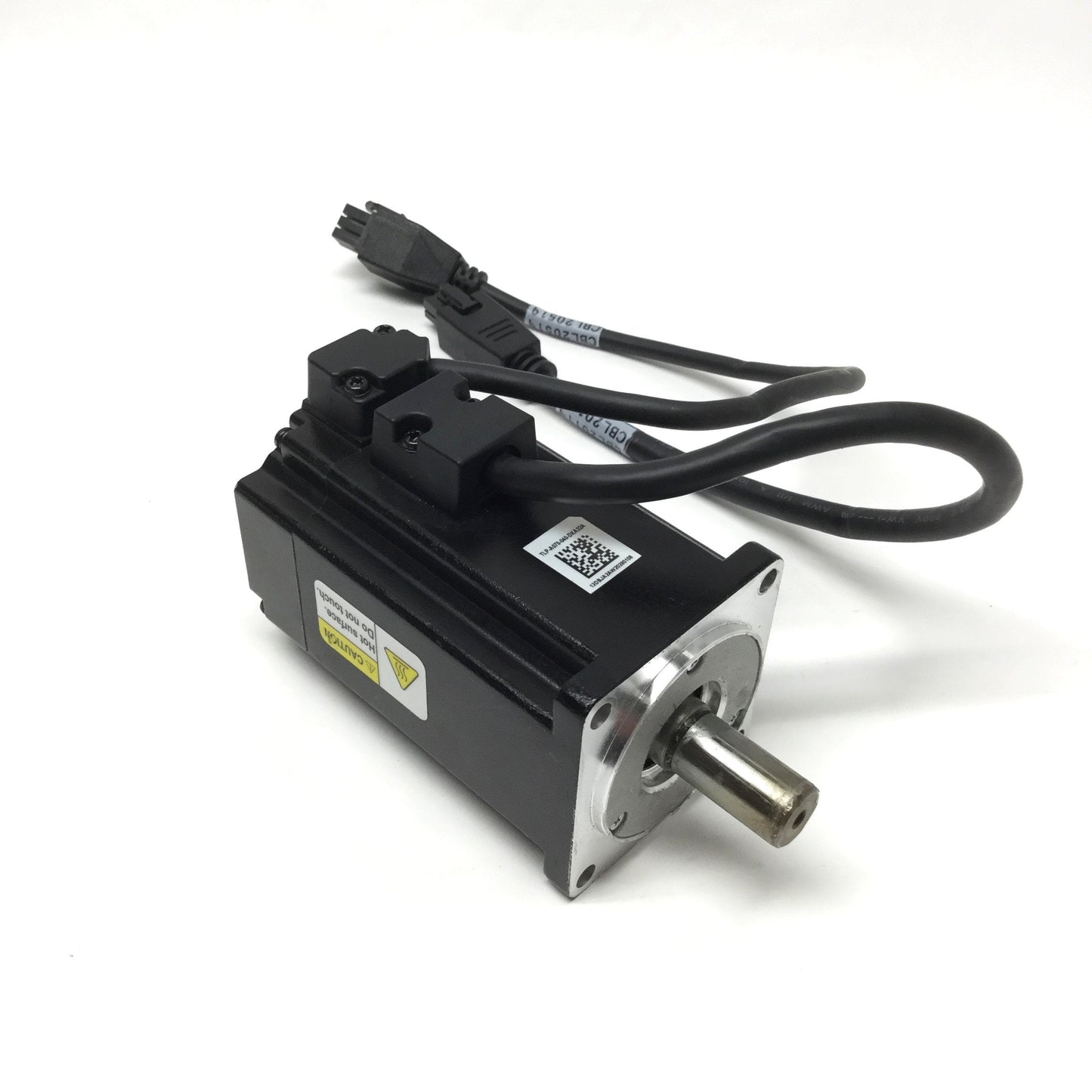 Used Allen Bradley TLP-A070-040-DKA32A Kinetix Servo Motor, 3Ø 230VAC, 0.4kW, 60mm