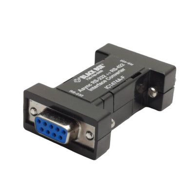 Used Black Box IC1474A-F Async Interface Converter, RS232 to RS422, DB9F 4-Wire