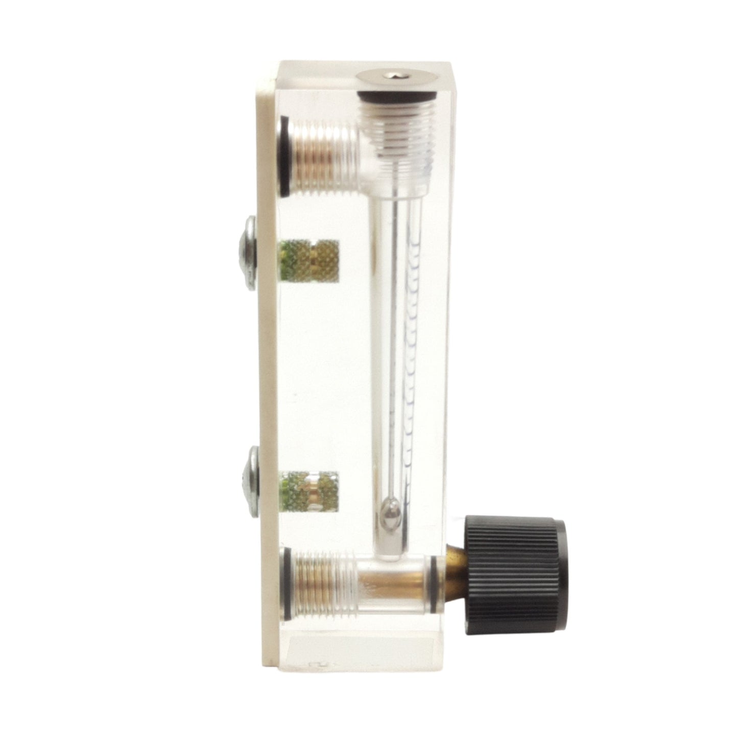 Used Cole Parmer FR2A07BVBN-CP Flow Meter, 100SCFH Air, 1/8in NPT, 100psig Max