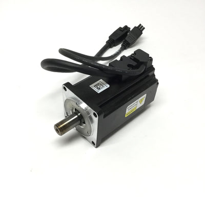 Used Allen Bradley TLP-A070-040-DKA32A Kinetix Servo Motor, 3Ø 230VAC, 0.4kW, 60mm