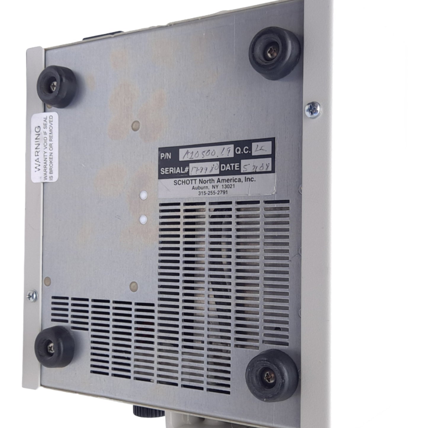 Used Micro Tech A10500.L9 EKE Microscope Illuminator, 115-120VAC 3A In, 150W 40000fc