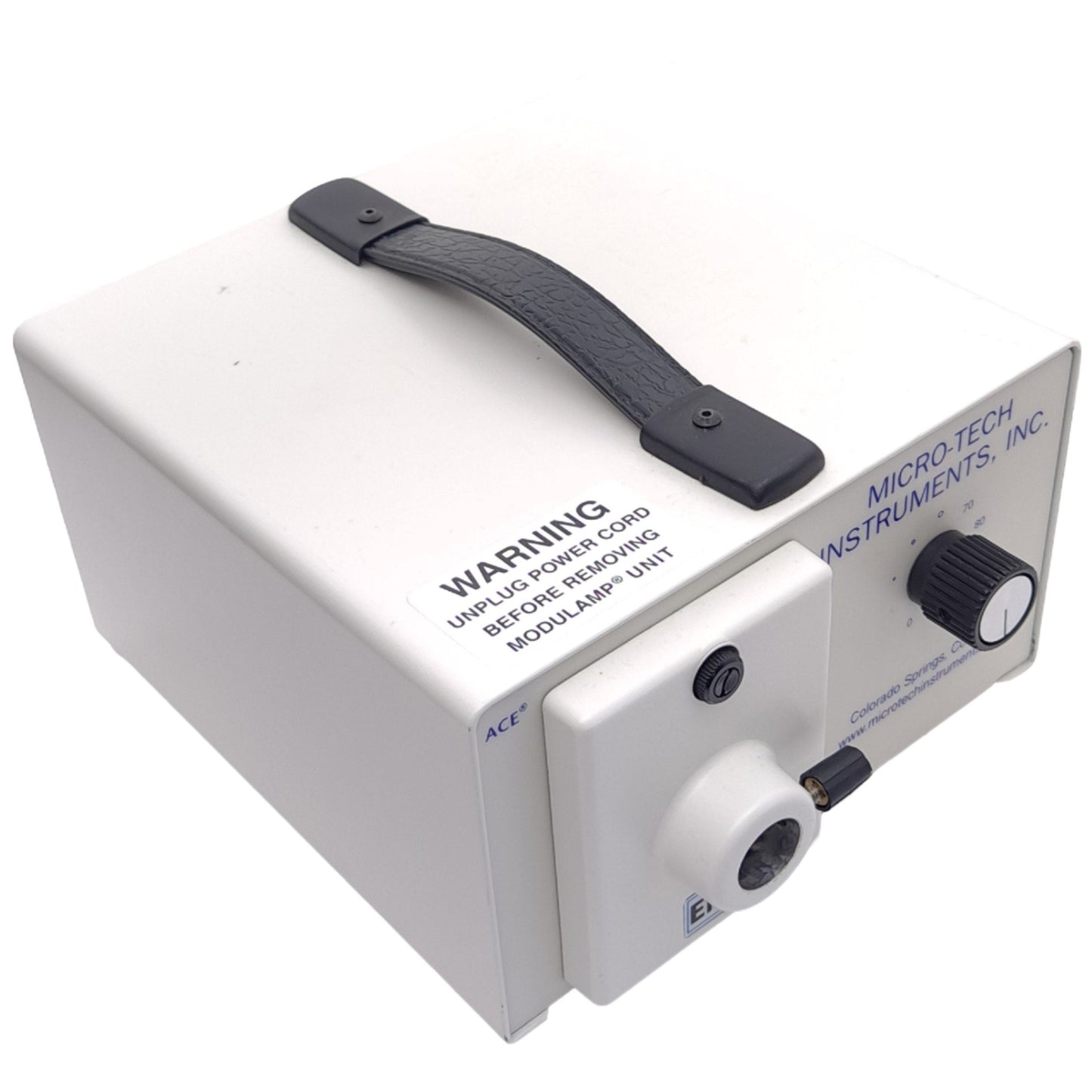 Used Micro Tech A10500.L9 EKE Microscope Illuminator, 115-120VAC 3A In, 150W 40000fc