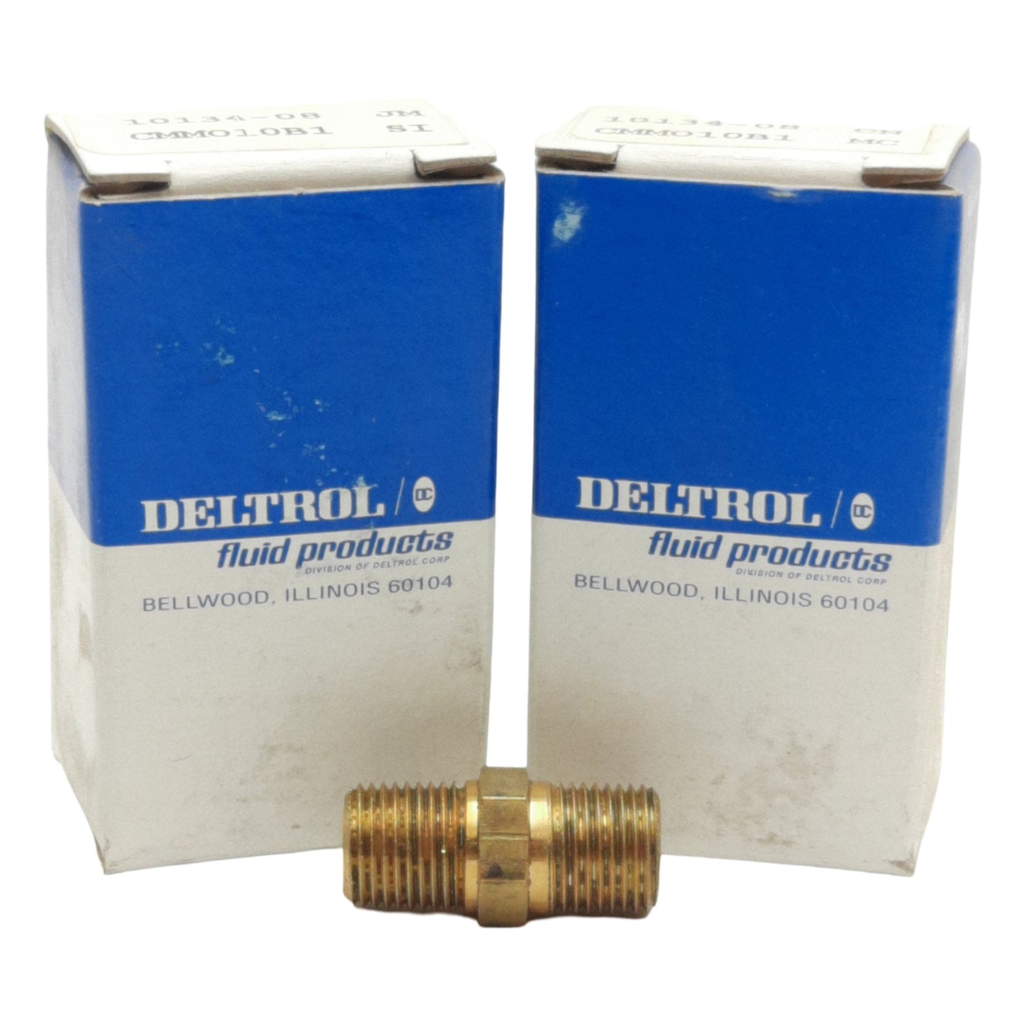 New Lot of 2 Deltrol CMMO10B1 Check Valve 2000psi, 1/8in x 1/8in Male NPTF, 1gpm