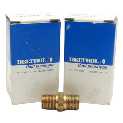 New Lot of 2 Deltrol CMMO10B1 Check Valve 2000psi, 1/8in x 1/8in Male NPTF, 1gpm