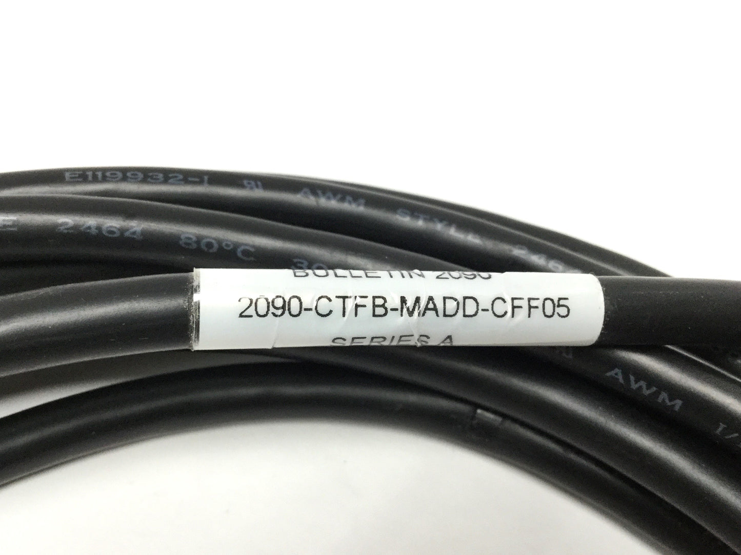 Used Allen Bradley 2090-CTFB-MADD-CFF05 Kinetix TLP Motor Feedback Flex Cable 5m