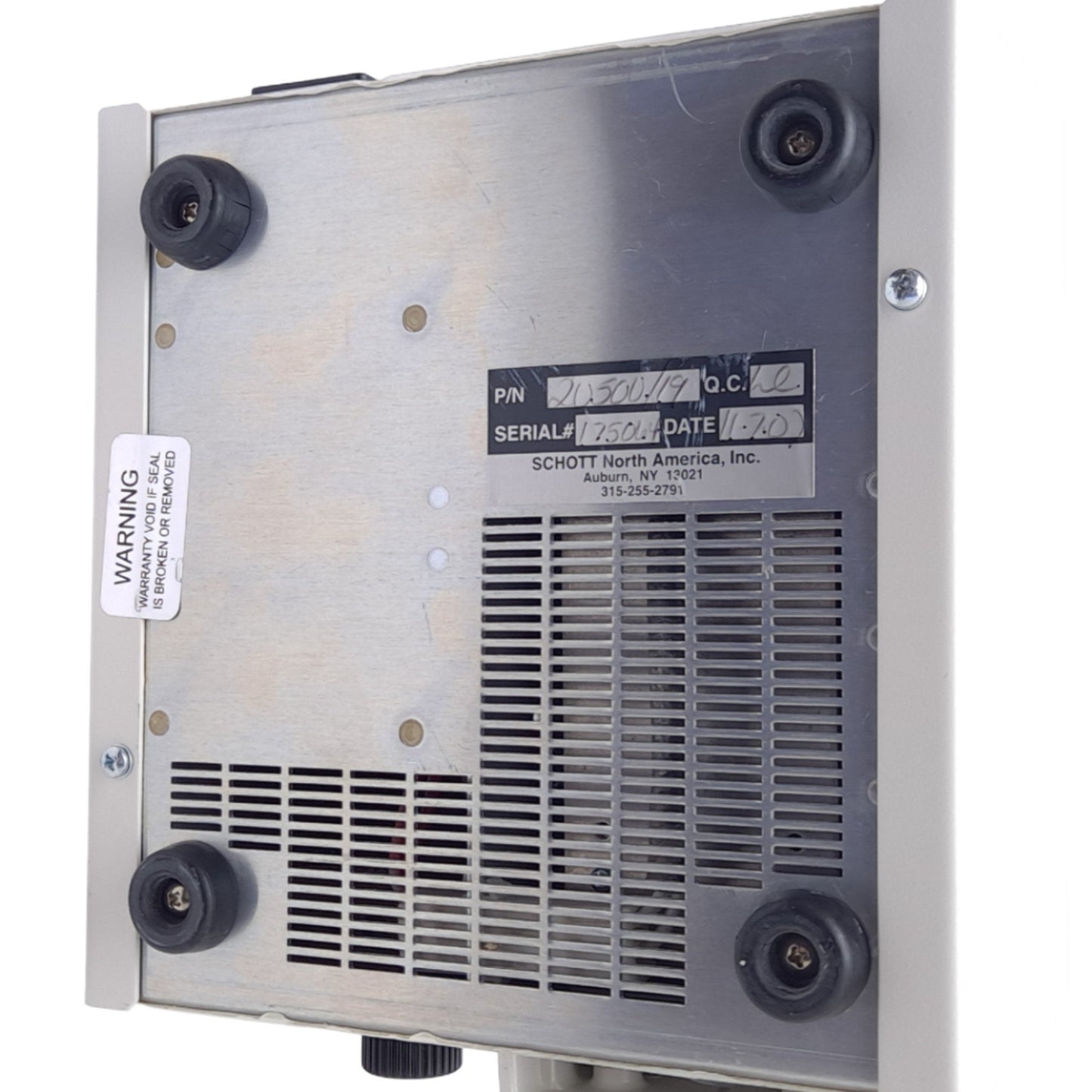 Used Micro Tech 20500./19 EKE Microscope Illuminator, 115-120VAC 3A In, 150W 40000fc