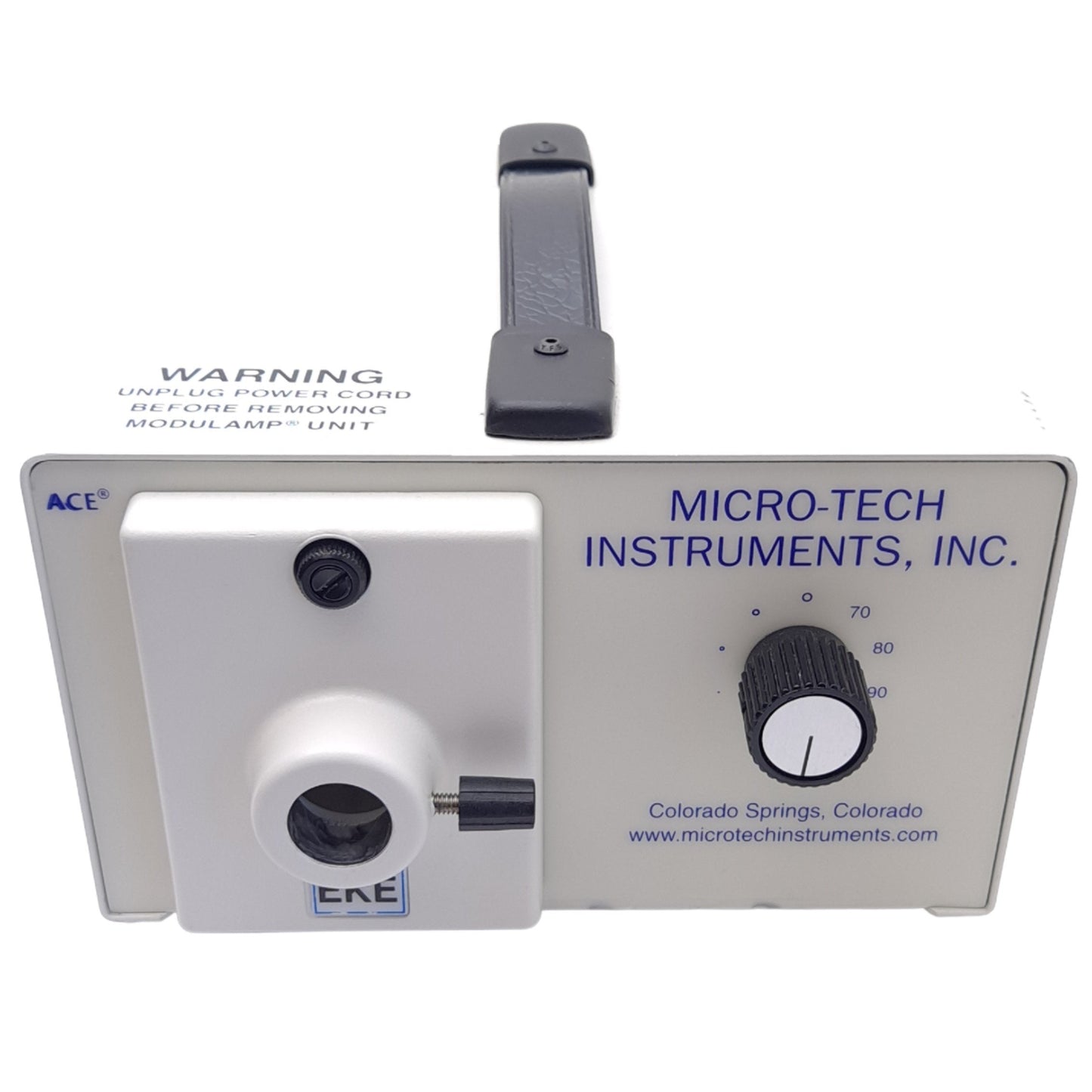 Used Micro Tech 20500./19 EKE Microscope Illuminator, 115-120VAC 3A In, 150W 40000fc
