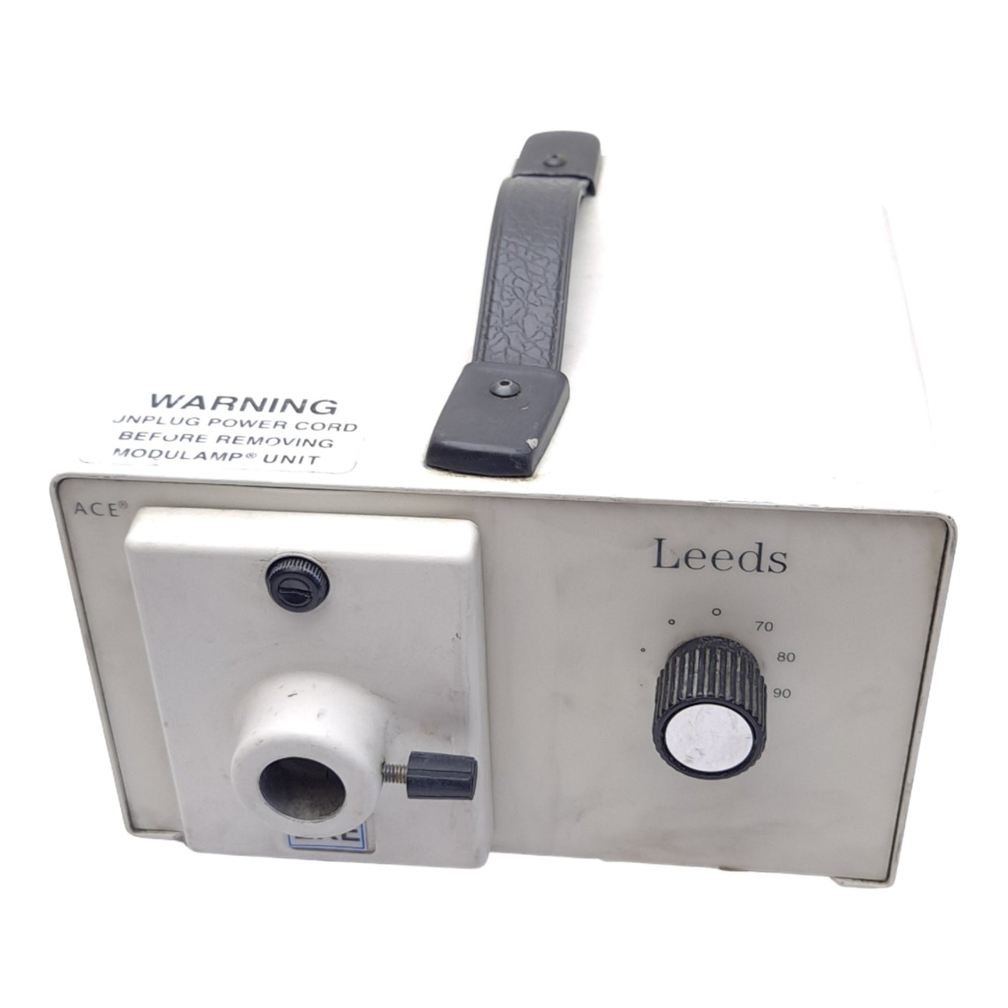 Used Leeds LR92240 EKE Microscope Fiber Optic Illuminator, 115-120VAC 3A 150W 40000fc