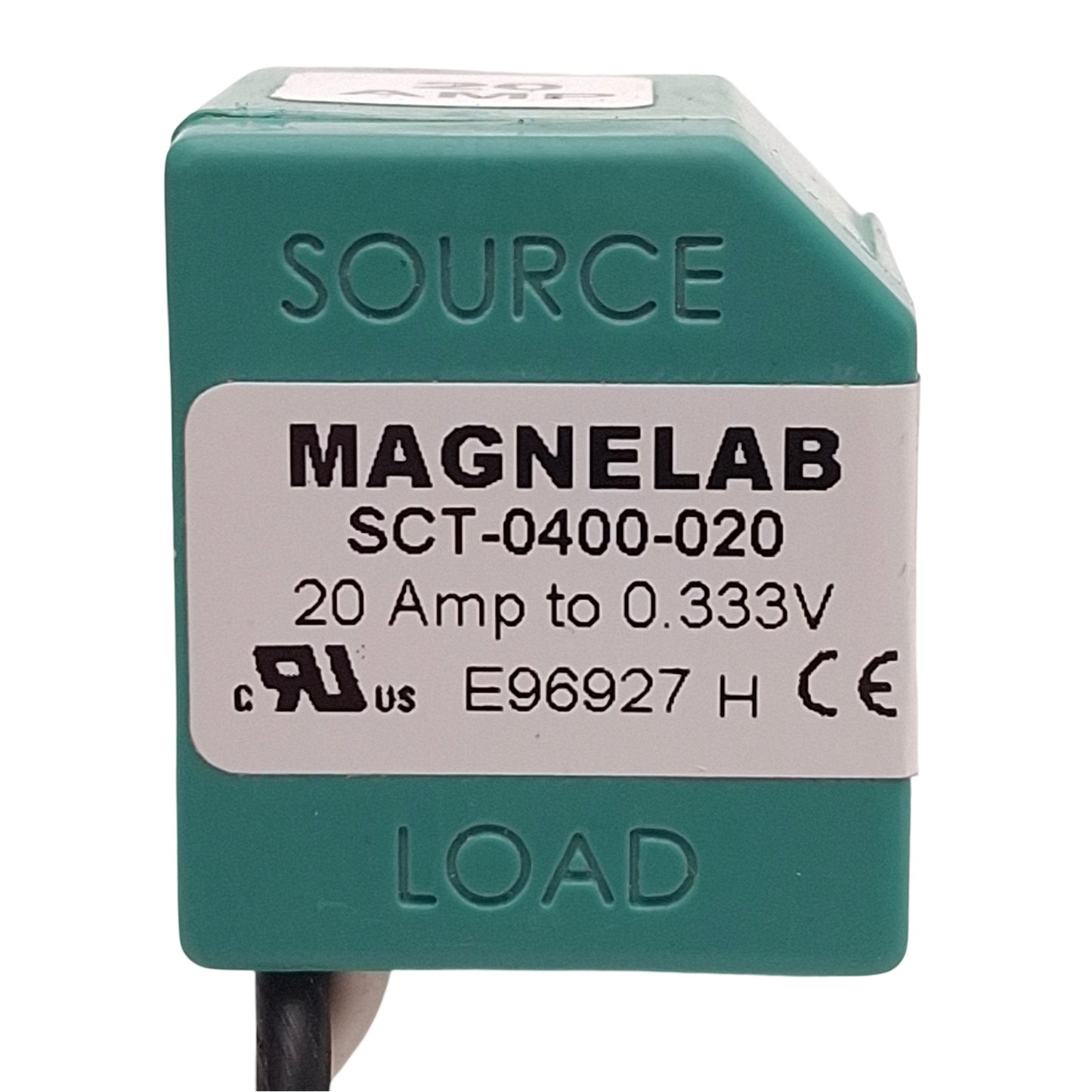 Used Magnelab SPT-0400-020 AC Current Sensing Transformer, 20A to 0.333VAC, 50-1000Hz