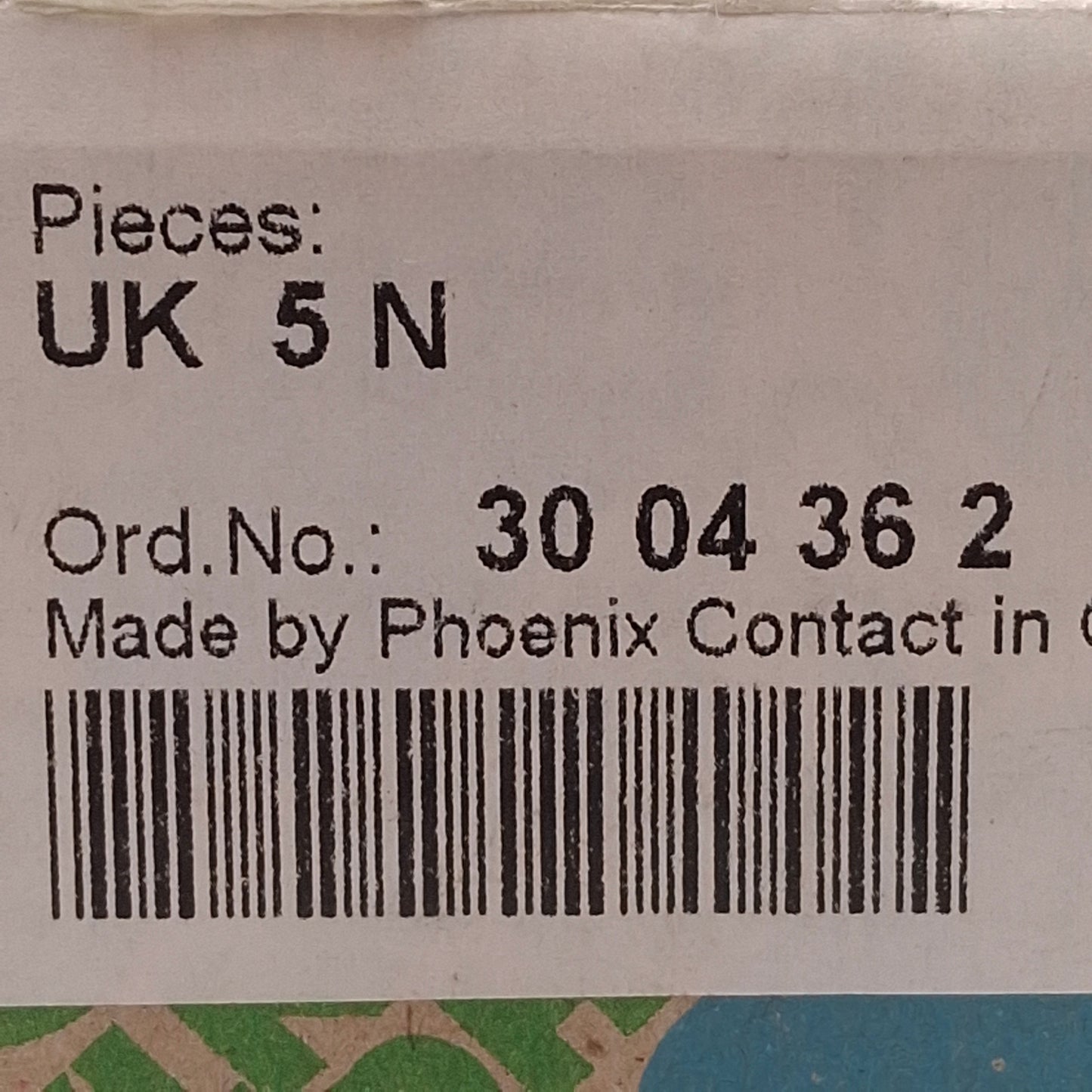 New Lot of 43 Phoenix Contact 3004362 Terminal Block, 2-Position, 6.2mm, 600V 30A