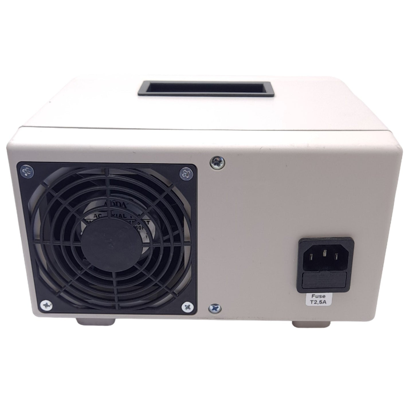 Used FTI MO150 EKE Fiber Optic Light Source, 150W, ø16mm, 1in Adapter, 120VAC 2.5A