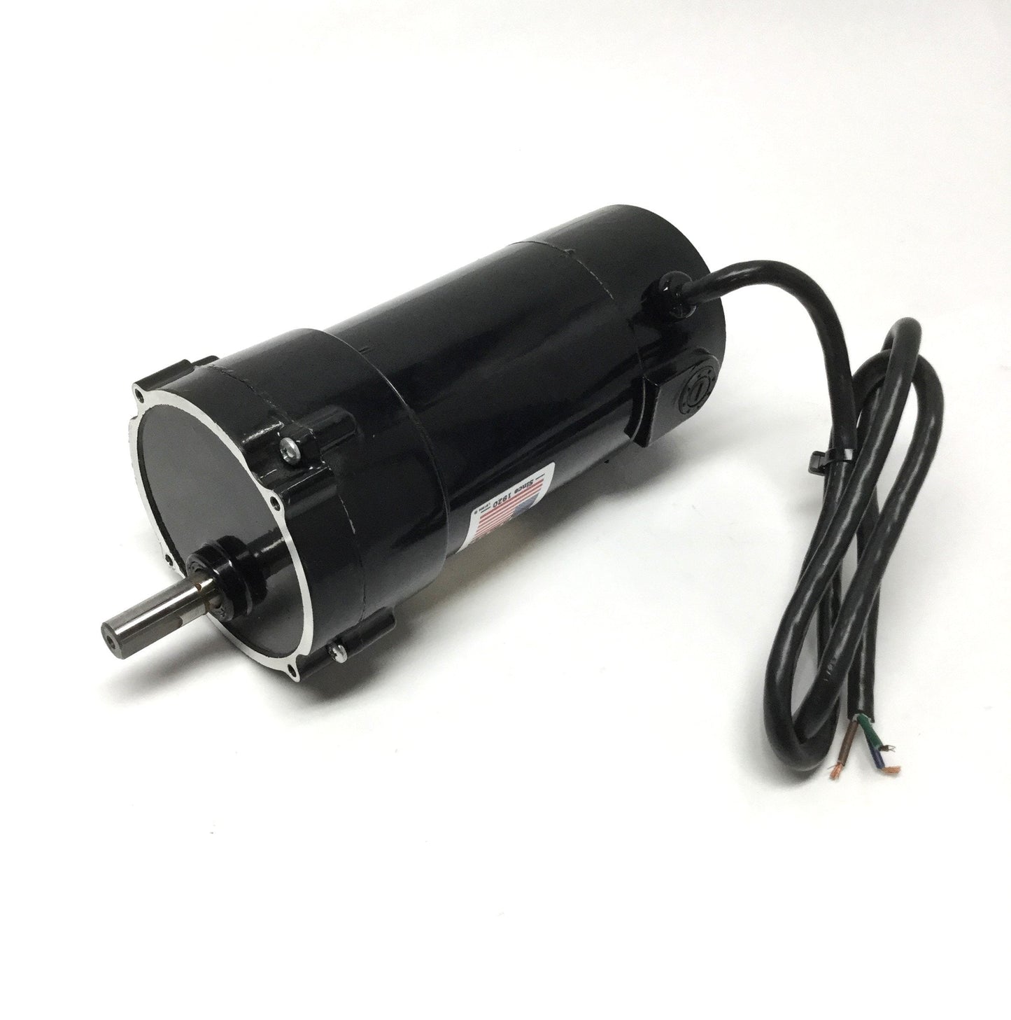 Used Baldor GPP12521 Industrial DC Gearmotor 180VDC, 250RPM, 10:1 Ratio, 1/12HP, PSSH