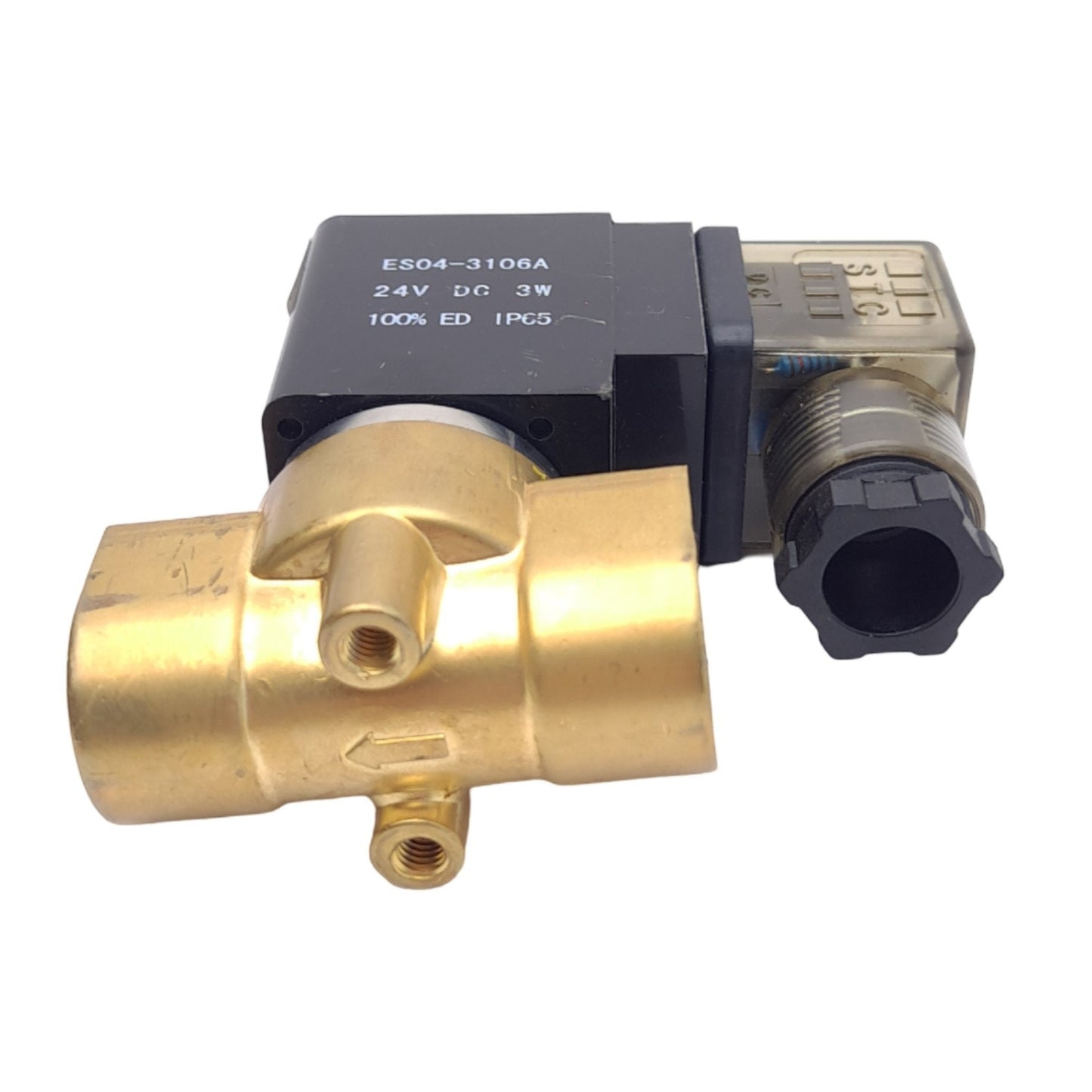 New STC 2W035-1/4-2-D Solenoid Valve, 2-Way N.C. Direct Acting, 1/4 NPT, 150PSI, 24V