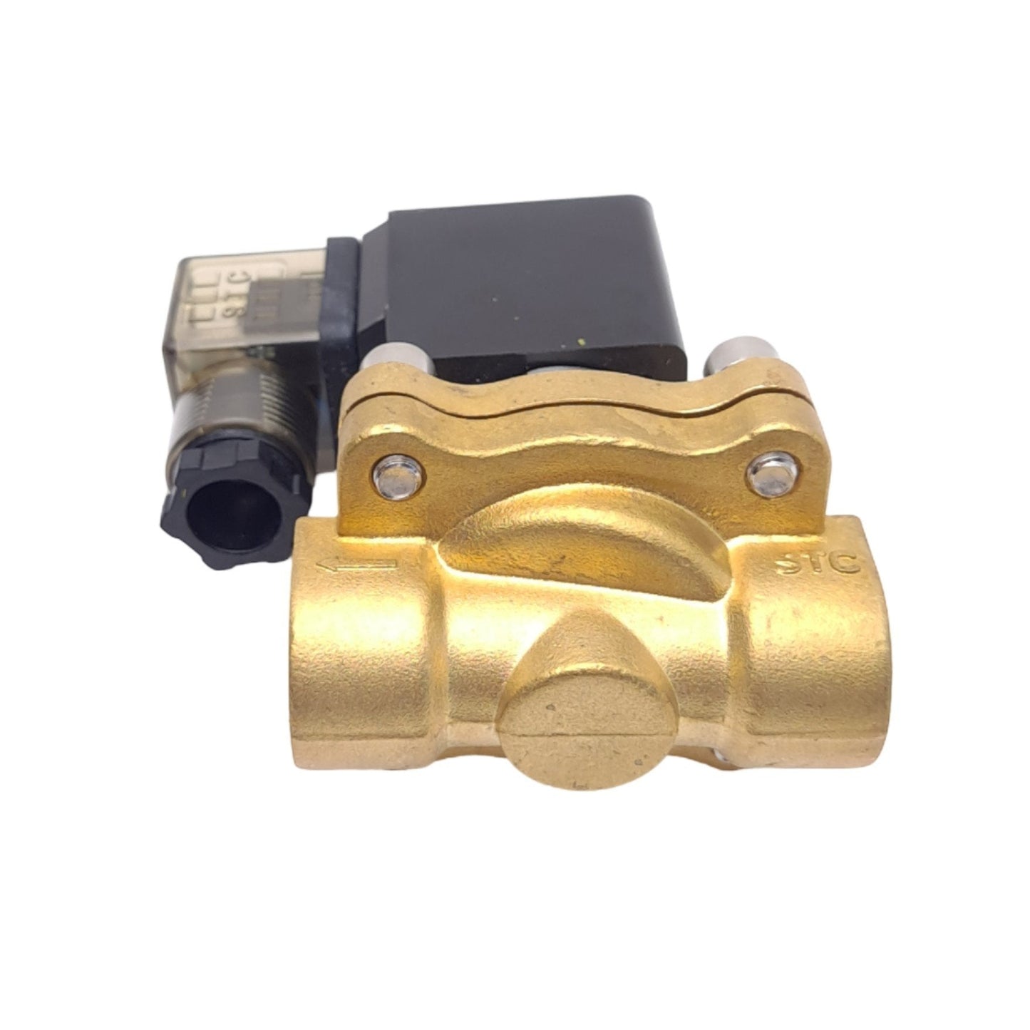 New STC 2W160-3/8-2-D Solenoid, 2-Way N.C. Direct Lift Diaphragm, 3/8NPT 100PSI, 24V