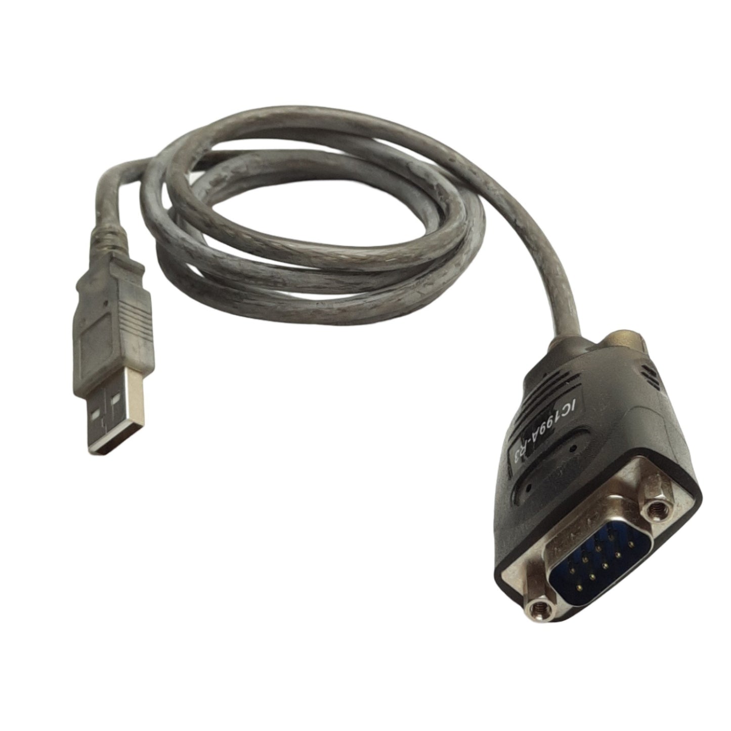 Used Black Box IC199A-R3 USB to RS232 Converter, 1-Port, DB9 Male to USB-A Male